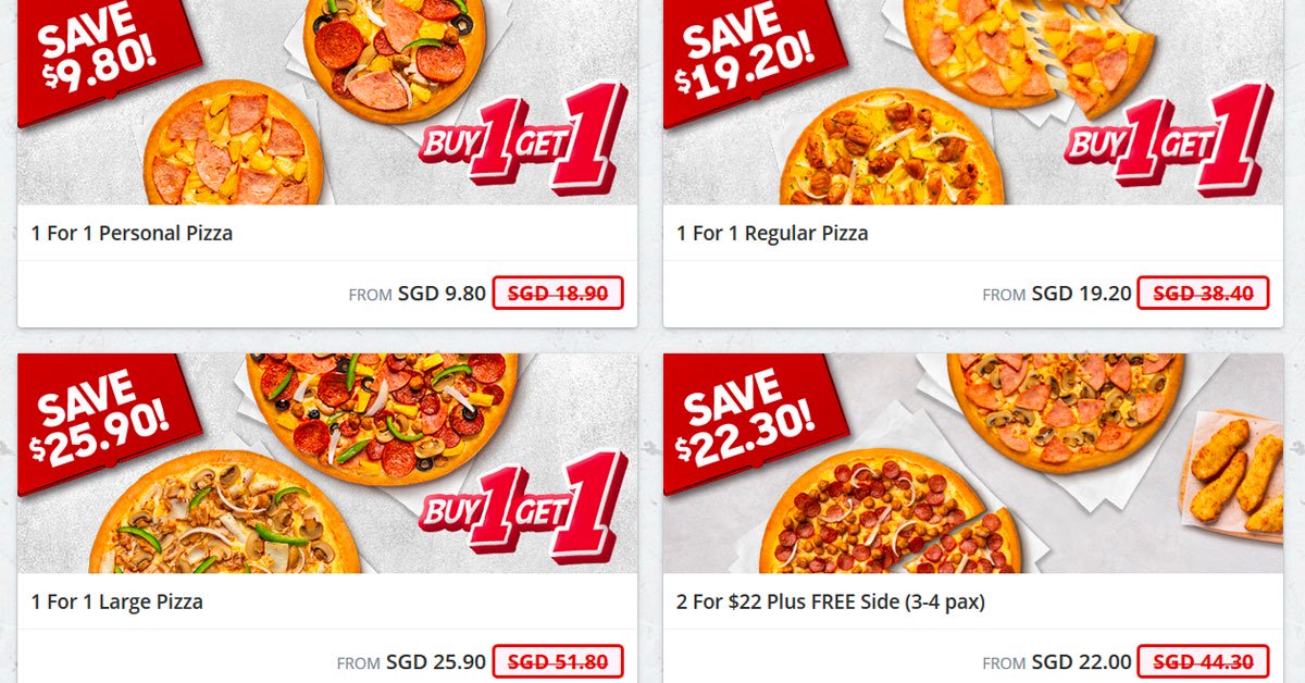 Don’t Say Bojio Pizza Hut 1For1 Promo When You Order Online NaNaFeed