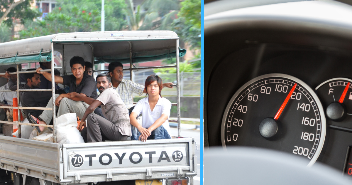 Some Lorries in Singapore Will be Fitted With Speed Limiters Soon