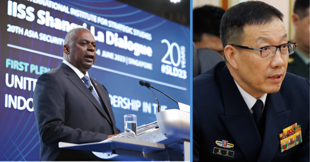 US & China Defence Chiefs Holding Rare Face-to-Face Meeting in S’pore This Weekend