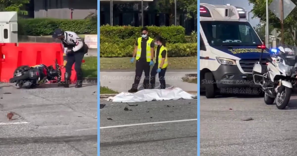 Motorcyclist Dies in Accident Involving Van in Jurong; Body Returned to Malaysia