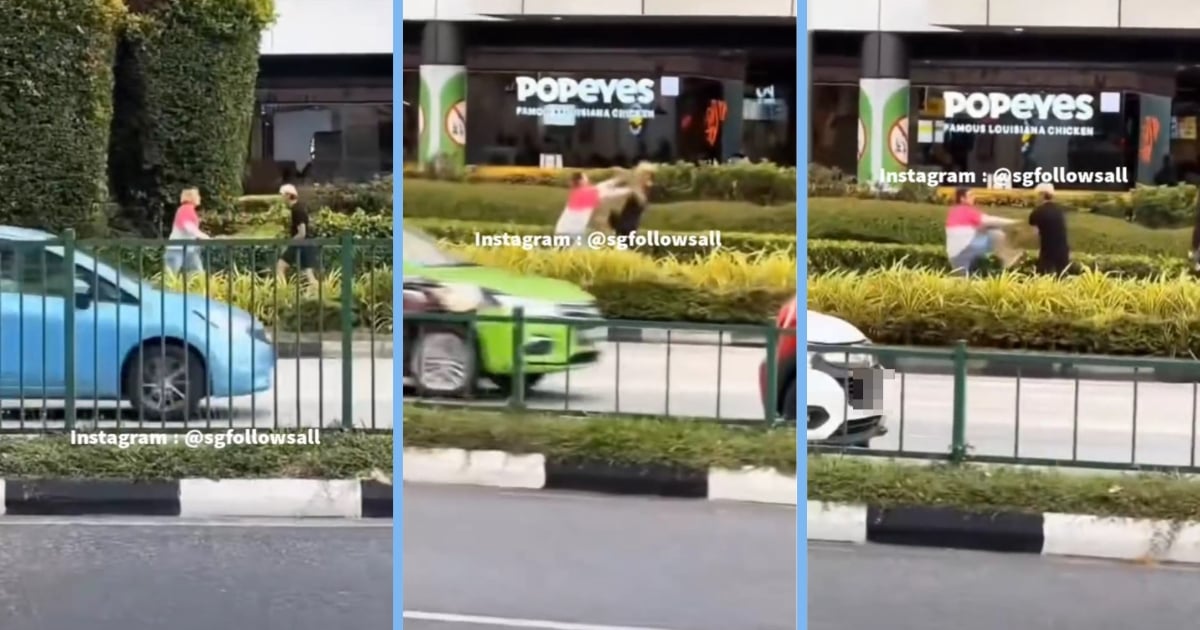 Yishun Street Fight Involving Alleged Delivery Rider Occurs Outside Northpoint City